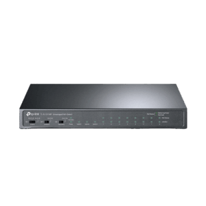 Switch PoE+ No Administrable De Escritorio 11 Puertos / 8 puertos 10/100 Mbps PoE af/at Inteligiente / Presupuesto 124 W / Hasta 250 metros
