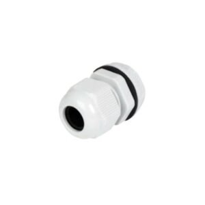 Conector Plástico Gris Tipo Glándula para Cable de 3.5 a 6 mm de Diámetro.