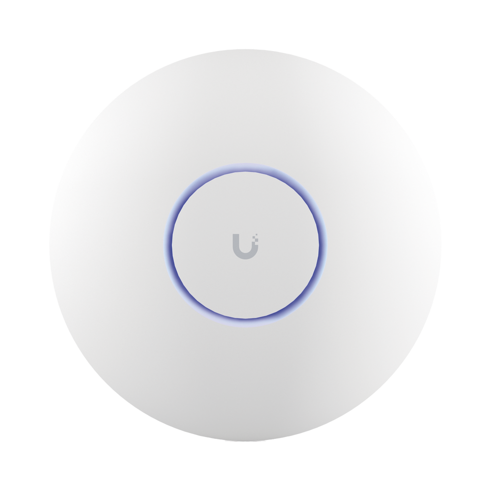 Access Point UniFi WiFi 7 Pro / Soporta 6 GHz / para Interior en Techo o Pared / 6 streams / MU-MIMO 2x2 en cada banda (2.4/5/6 GHz) / Multi-Link Operation / Puerto 2.5 GbE. NO incluye POE+