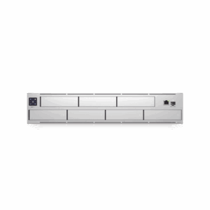NVR PRO UniFi Protect, con bahía  para 7 discos duros, almacena hasta 20 cámaras 4k o 60 cámaras 1080p, pantalla táctil
