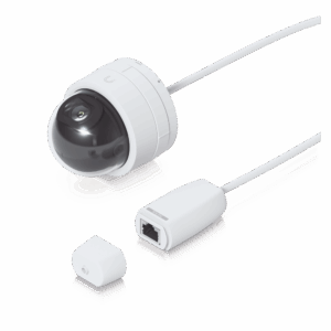 Cámara IP UniFi G5 Domo Ultra, de bajo perfil para interior, 2K (4MPX), ángulo amplio 102.4°, visión nocturna IR hasta 20 mts, detección de eventos, para pared o techo