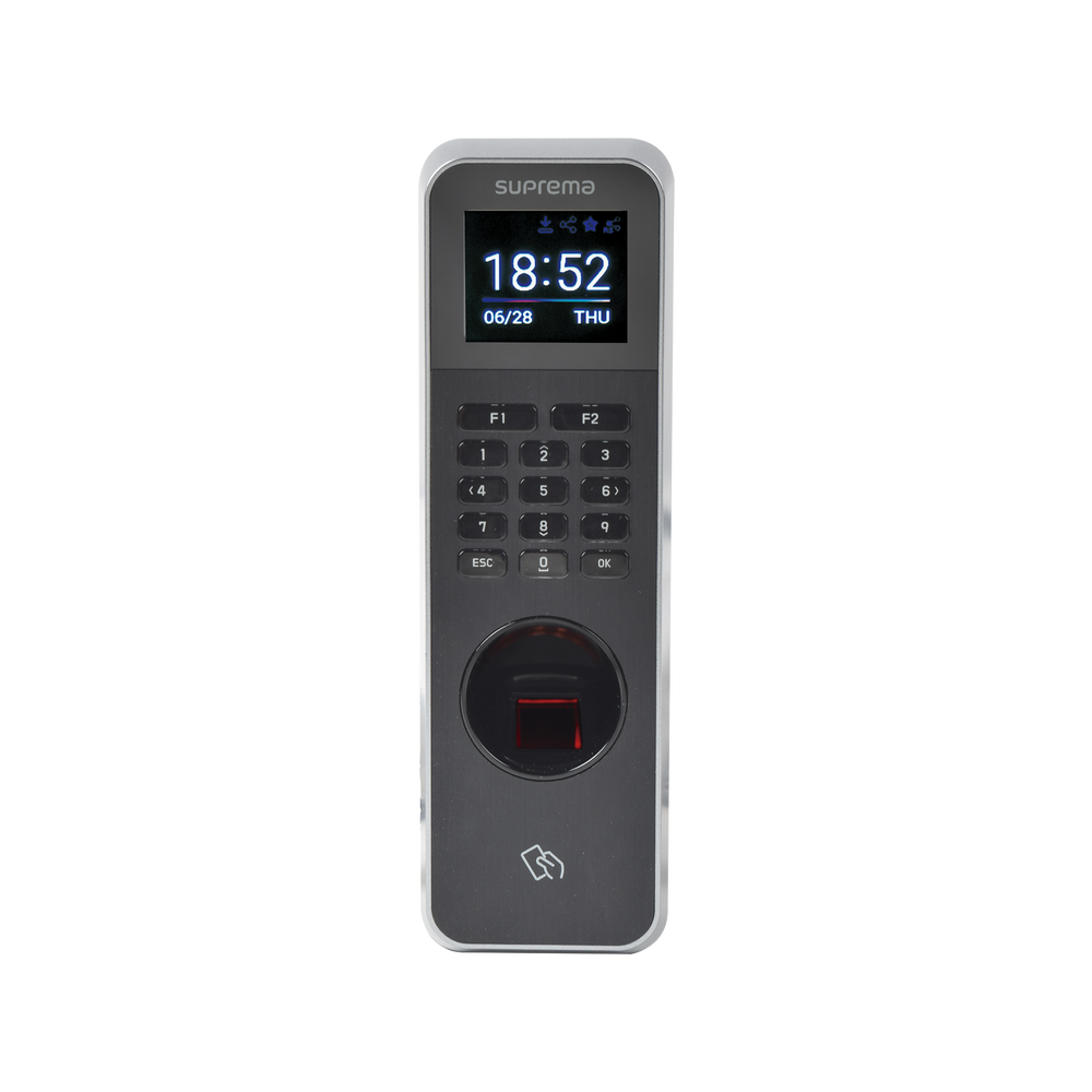 Lector de Huella IP67 Con Teclado y Lector de Tarjetas RFID(125kHz EM & 13.56MHz MIFARE, MIFAREPlus, DESFire/EV1), y BLUETOOTH, Uso para Control de Acceso y Asistencia