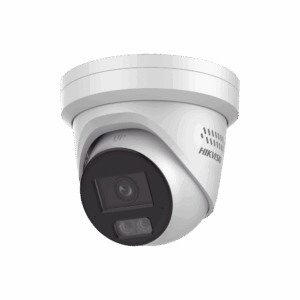 [ PROTECCIÓN ACTIVA ] Turret IP 4 Megapixel / Lente 2.8 mm / 40 mts IR / Exterior IP67 / Micrófono y Bocina Integrado (Audio de Dos Vías) / DARKFIGHTER / PoE / Luz Estroboscopica / ONVIF / Micro SD / 4 Analíticos