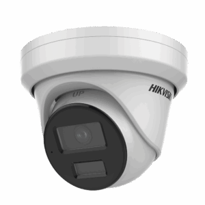 Turret IP 8 Megapixel (4K) / Lente 2.8 mm / 40 mts IR / Exterior IP67 / Micrófono Integrado / DARKFHGITER / Alarmas y Audio I/O / PoE / ONVIF / Micro SD / 4 Analíticos: AcuSense, Deteccion Facial, Conteo de Personas por Cruce y Zona