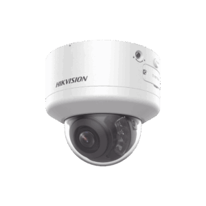 Domo IP 8 Megapixel (4K) / Lente Mot. 2.7 a 13.5 mm / 40 mts IR EXIR / Exterior IP66 / IK10 / DARKFIGHTER / Audio y Alarma I/O / PoE+ / ONVIF / Micro SD / 4 Analíticos: AcuSense, Deteccion Facial, Conteo de Personas por Cruce y Zona