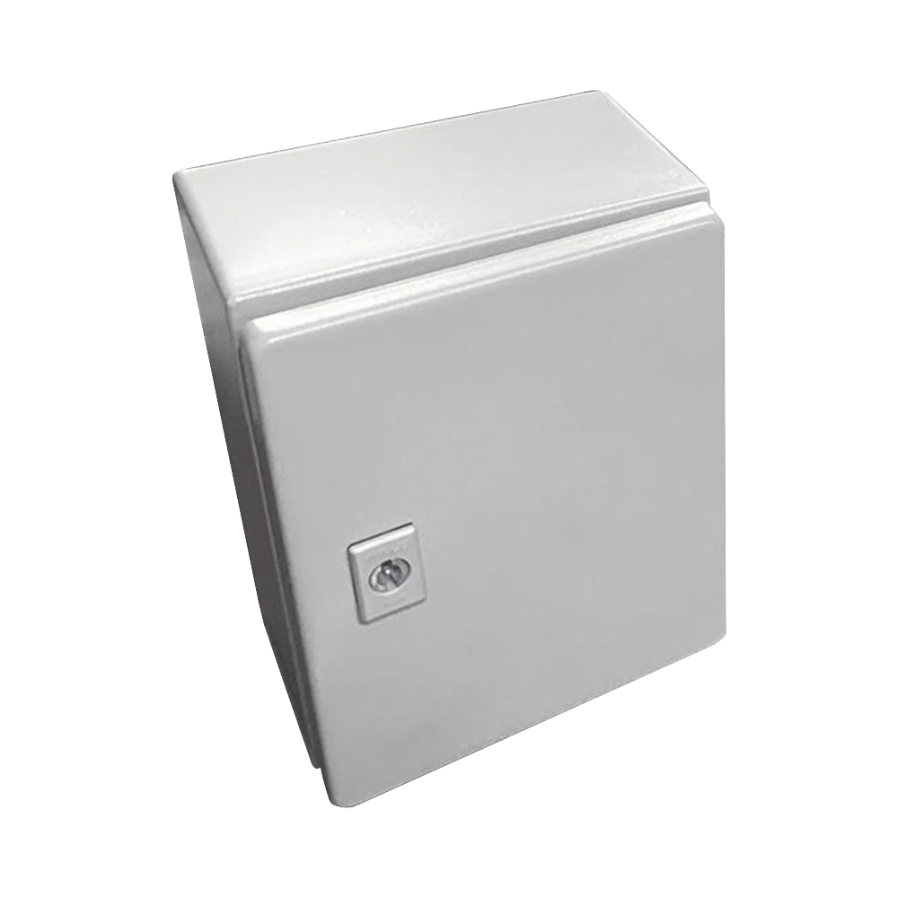 Gabinete de Acero, Nema 4 -IP 66 de 30x30x15 cm con Platina y certificado UL.
