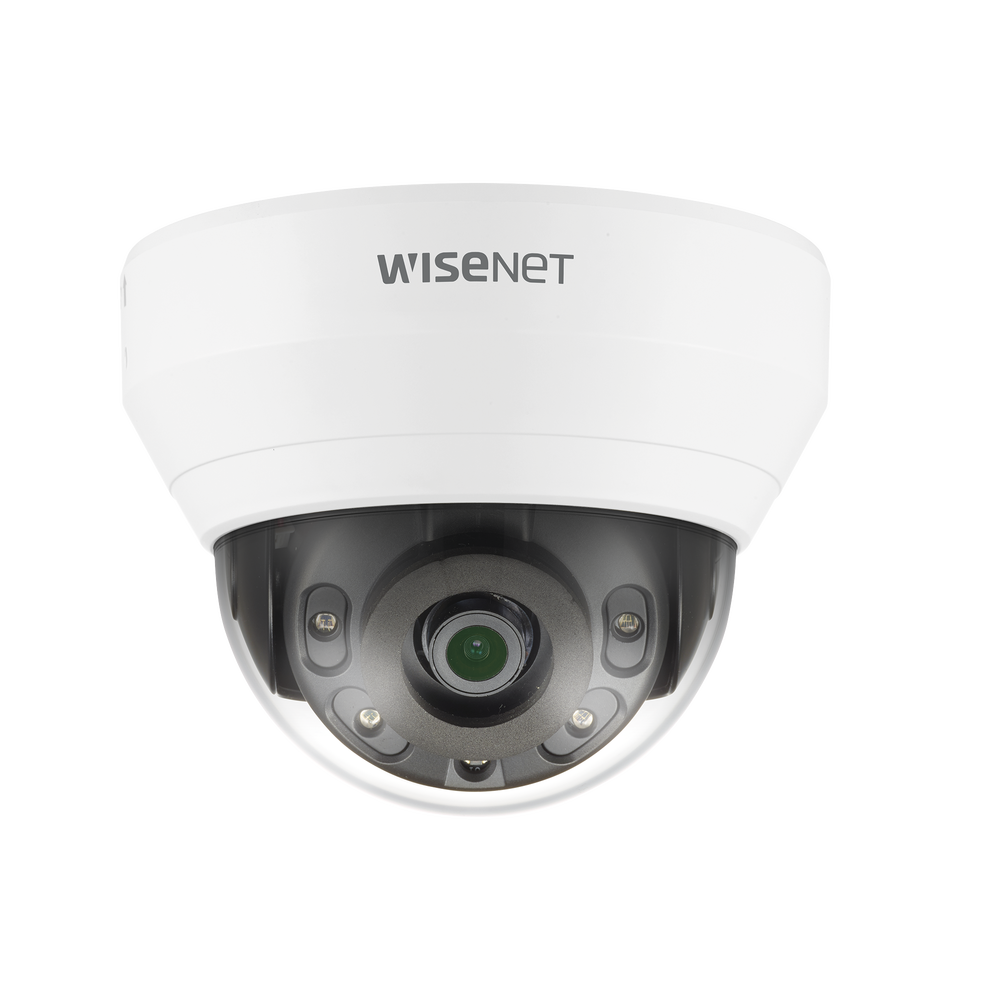 Cámara IP Tipo Domo Interior 2 Megapíxel / Lente 2.8mm / IR 20M / WDR 120db / H.265 & WiseStream / Micrófono Interconstruido