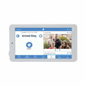 ALULA - Touchpad Slimline para Panel ALULA / Pantalla 7'' Android / Control Local de Seguridad / Montaje en Pared y Escritorio / Wi-Fi Cifrada / Batería de Respaldo