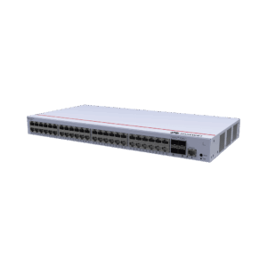 Switch de Distribución/Core Gigabit Administrable  Capa 3 / 48 puertos 10/100/1000 Mbps  / 4 Puertos 1GE SFP Uplink / ERPS / Rutas Estáticas / iStack / Administración Nube Gratis