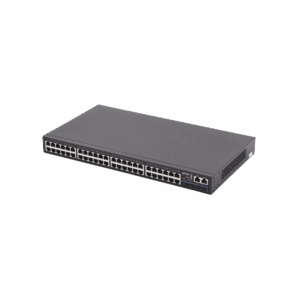 Switch Administrable Stackeable Capa 3, 48 Puertos 10/100/1000T, 4 Puertos 10G SFP+
