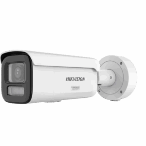 [Dual Light + ColorVu 3.0 + HikAI] Bala IP 4 Megapixel / Lente Mot. 2.8 a 12 mm / 60 mts IR + Luz Blanca / Exterior IP67 / WDR 130 dB / ACUSENSE 3.0 / Microfono Integrado / Metal / NEMA 4X / ACUSEARCH