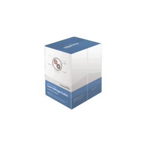 Bobina de 305 metros, con 2 cables calibre 18, FRPVC, CM, para aplicaciones en control de acceso