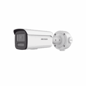 Bala IP 8 Megapixel / Lente 4 mm / Dual Light (60 mts IR + 60 mts Luz Blanca ) / Darkfighter S / Exterior IP67  / WDR 130 dB / 4 Analíticos: AcuSense, Deteccion Facial, Conteo de Personas por Cruce y Zona