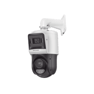[TandemVu] Domo PTZ IP 4 Megapixel con Cámara Fija 4 Megapixel / 15X Zoom / 100 mts IR / IP66  / ACUSENSE / PoE+ / Entrada-Salida de Audio y Alarma / Ultra Baja Iluminación / Micro SD
