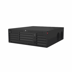 [Doble Poder de Decodificación] NVR 32 Megapixel (8K) / 64 Canales IP / AcuSense / ANPR / Conteo de Personas / Heat Map / 16 Bahías de Disco Duro /  Soporta RAID con Hot Swap / 2 HDMI en 8K / Soporta POS / Alarmas I/O  / Smart Search
