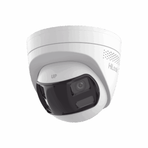 [Dual Light] Turret IP 6 Megapixel / Imagen Panorámica 180°/ PoE / Micrófono y Bocina Integrado / Exterior IP67 / Audio Bidireccional / Alarma Visual y Auditiva Integrada / Smart Supplement Light / Micro SD 512 GB