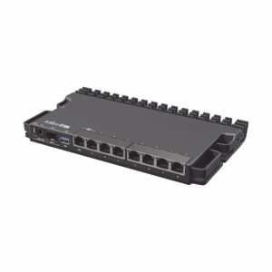 (RB5009UG+S+IN) RouterBoard, CPU 4 Núcleos, 8 Puertos Gigabit, 1 SFP+, Solo RouterOS v7