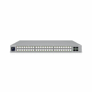 Enterprise Campus 48 PoE, Switch Empresarial Etherlighting PoE+++ Capa 3 de 48 Puertos (32 x 10 GbE y 16 x 2.5 GbE) y 4 Puertos SFP28 de 25 G de Alta Disponibilidad