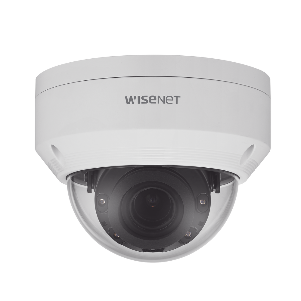 Cámara IP Tipo Domo Antivandálico 2 Megapíxel / Lente 3.3 a 10.3mm / IR 30M / WDR 120db / IP66 / IK10 / H.265 & WiseStream