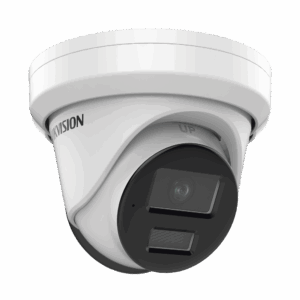 Turret IP 4 Megapixel / Lente 2.8 mm / 40 mts IR / Exterior IP67 / DARKFIGHTER / Audio y Alarma I/O / PoE / ONVIF / Micro SD / 4 Analíticos: AcuSense, Deteccion Facial, Conteo de Personas por Cruce y Zona