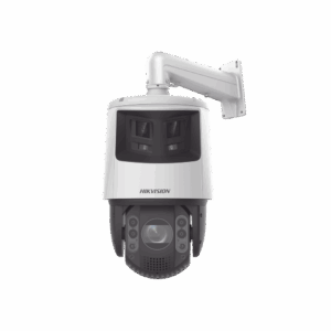 [TandemVu] PTZ IP 4 Megapixel con Cámara Panoramica 6 Megapixel / 25X Zoom / 200 mts IR / 30 mts Luz Blanca / ACUSENSE / IP66 / Alerta Audible y Luz Estroboscopica / Autoseguimiento / Hi-PoE / Alarmas I/O / Ultra Baja Iluminación / Micro SD