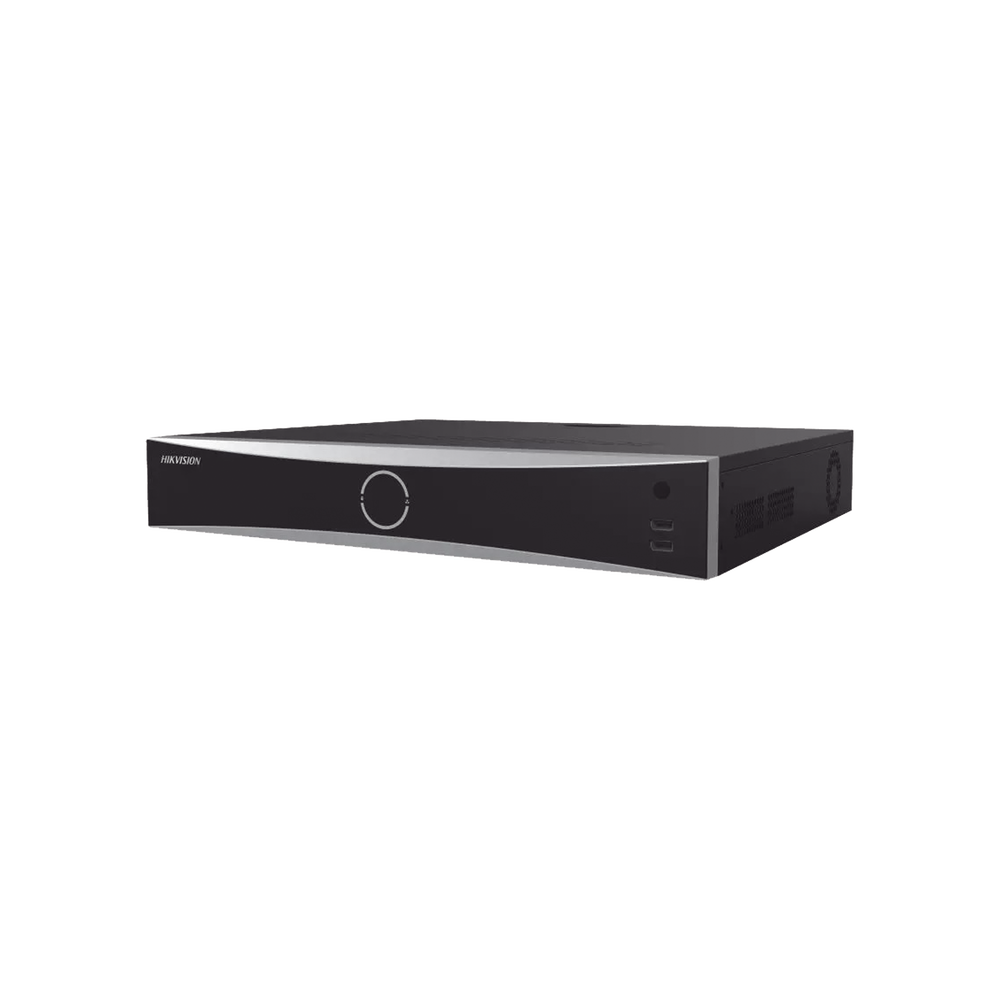 NVR 32 Megapixel (8K) / Reconocimiento Facial (Base de Datos) / 32 Canales IP / 4 Bahías de Disco Duro / 16 Puertos PoE+ / HDMI en 8K / ACUSENSE / Soporta POS / AcuSearch