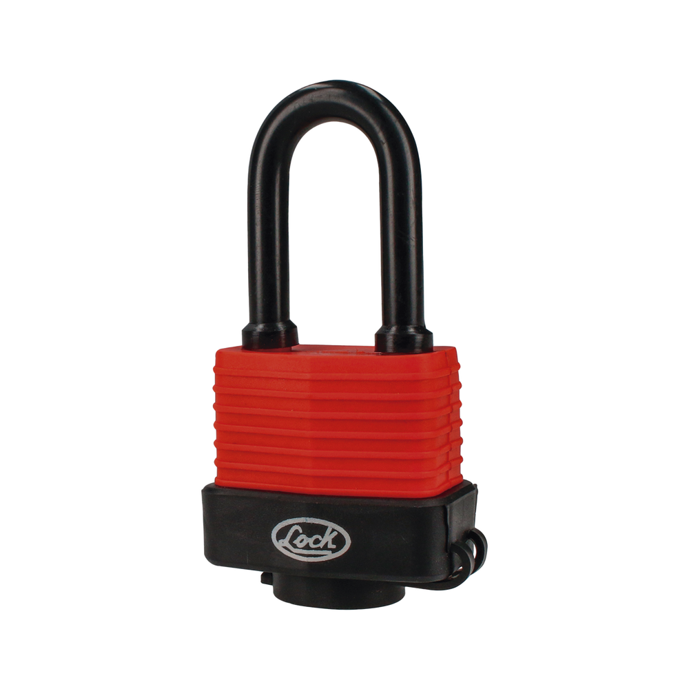 Candado Impermeable con Llave Estándar /Arco Largo de 46 mm/ Nivel de Seguridad 4 / Línea Comercial.