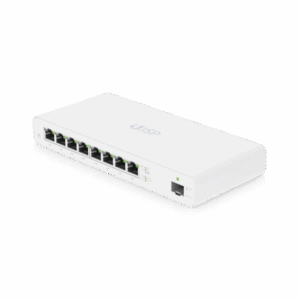UISP Router Gigabit PoE Pasivo con 8 Puertos para Implementaciones MicroPoP y Redes Seguras