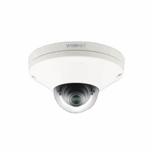 Cámara IP Mini Domo Exterior Antivandálico 2MP / Lente 2.8mm / WDR 150db / H.265 & WiseStream / Conteo de Personas / Video Analíticos Avanzados