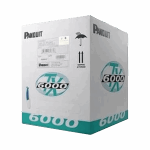 Bobina de Cable UTP 305 m. de Cobre, TX6000 PanNet, Reelex, Amarillo, Categoría 6 Mejorado (23 AWG), PVC (CM), de 4 pares