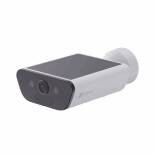 Camara de Bateria con Panel Solar Integrado / 4K Resolucion / WI-FI 6 / Vision Nocturna / Detección Humana y de Vehiculos / Batería de 10400 MAH / IP65