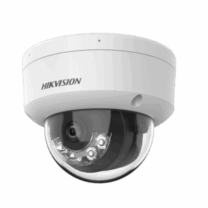 [Dual Light] Domo IP 4 Megapixel / Lente 2.8 mm / 30 mts IR + 30 mts Luz Blanca / Micrófono Integrado / Antivandálico IK08  / Exterior IP67 / H.265 / PoE / ONVIF / Micro SD