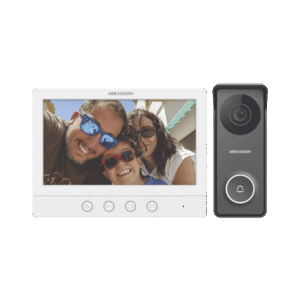 Kit de Videoportero TurboHD con Pantalla LCD a Color de 7" / Frente de Calle para Exterior de Metal / 720p (1 Megapíxel )117° de Visión (Gran Angular)