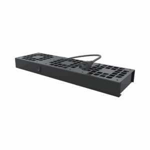 Kit de 3 Ventiladores 110 Vca (12 x 12 cm) con Clavija para Gabinete de Piso