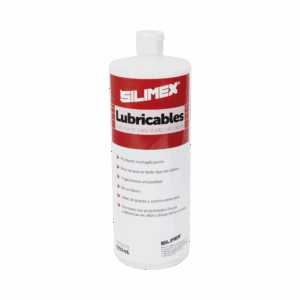 Lubricante Dieléctrico de Alta Eficiencia para Jalado de Cables Sin Daños /  No es Tóxico  y Compatible con Todo Tipo de Cable /  Deslizamiento de Cables Seguro, Sin Fricción y Sin Riesgos / Presentación de 1 Litro