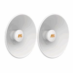 Par de Antenas Modulares Dual Slant, 4.9 - 6.4 GHz, Dimensiones (27 cm), Apertura 45°, Ganancia de 20 dBi, Diseñadas para radio C5x