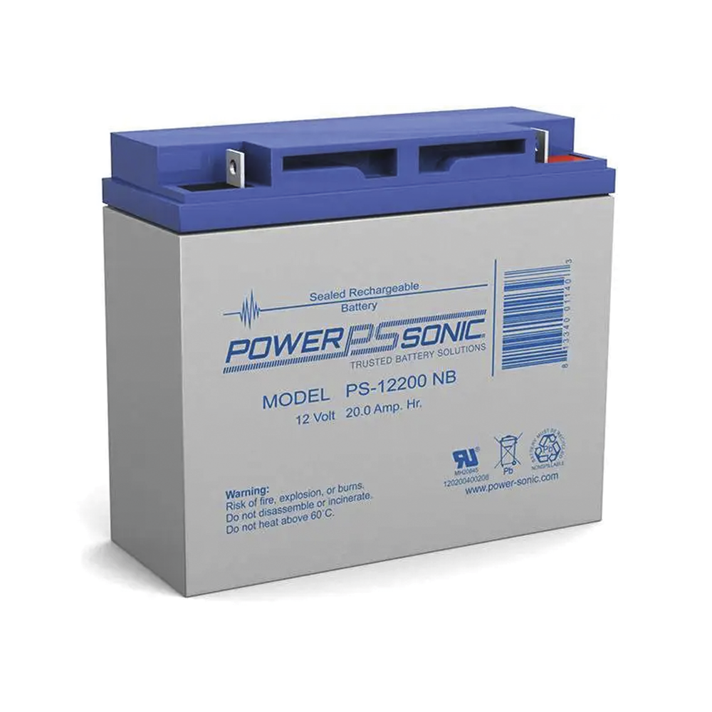 Batería 12V, 20AH, Para Respaldo, Tecnologías AGM/VRLA, 5 Años Vida Útil, Terminales NB2, Reconocida UL