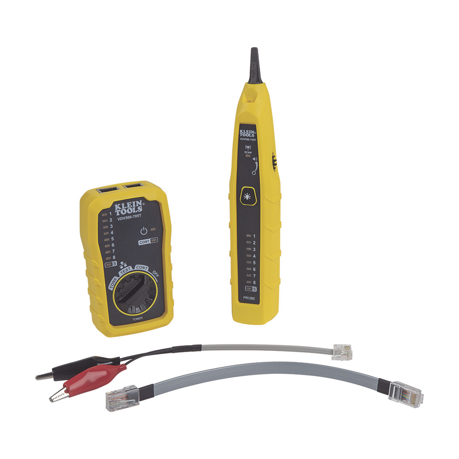 Probador para Mapeo de Cables de Red TONE & PROBE "NO ENERGIZADOS"