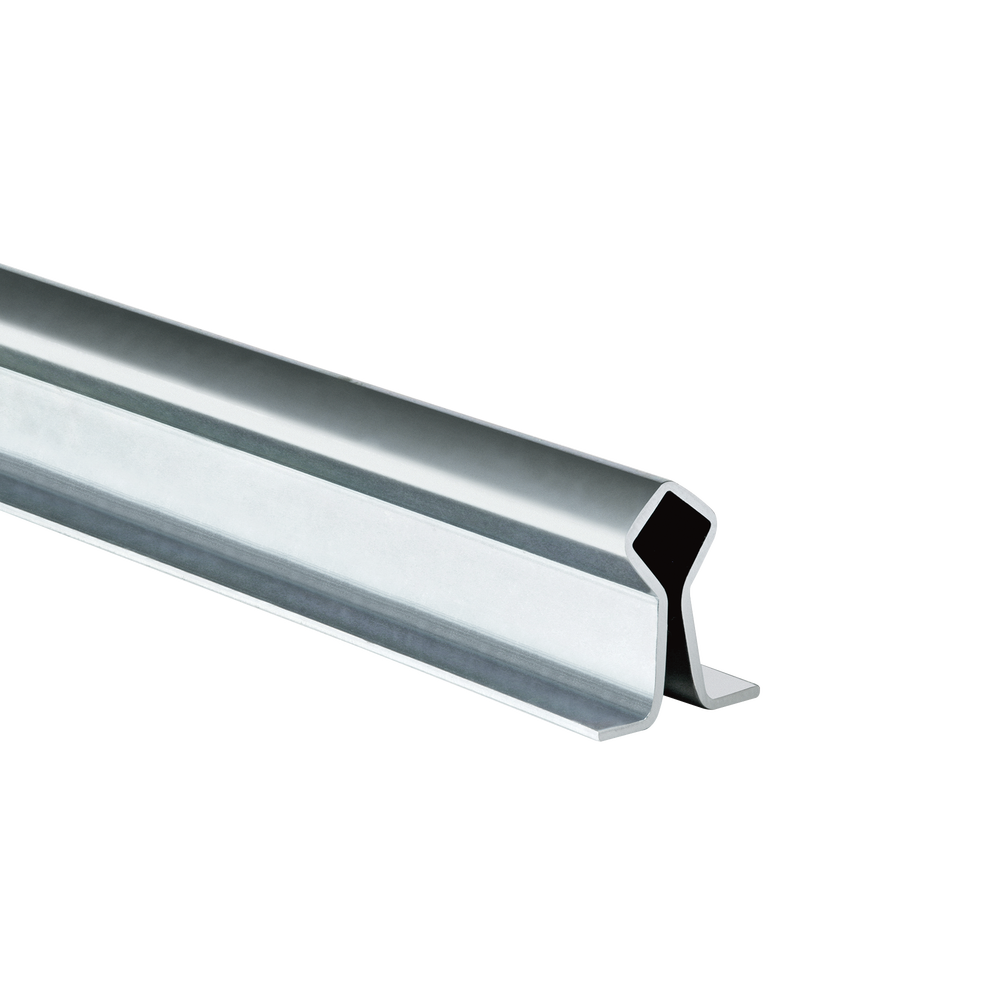 Guía de Piso Para Ruedas Tipo V de 6m / Para Empotrar / Fabricada en Acero Galvanizado