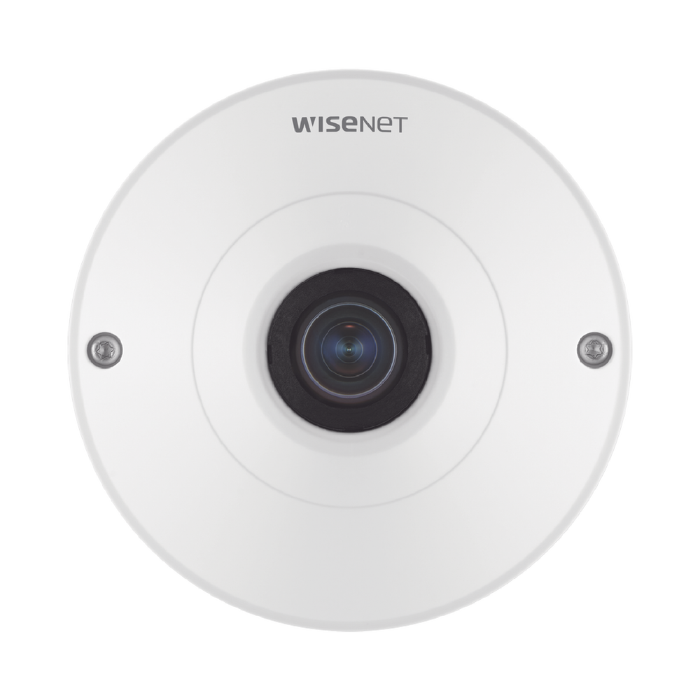 Camara IP Fish Eye Interior 12 Megapixel / WDR 120dB / PTZ Digital 8X / Video Analíticos / MicroSD / H.265