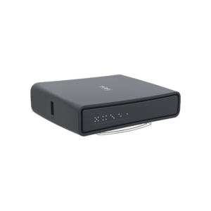 (hAP ac lite Tower) 5 Puertos Fast Ethernet, WiFi Doble Banda 802.11ac, Base tipo Torre