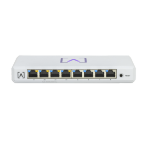 Switch Gigabit PoE+ Administrable / 8 puertos 10/100/1000 Mbps (4 de ellos PoE+ 802.3af/at) / Hasta 60W / Administración nube gratuita / Presupuesto de 60W