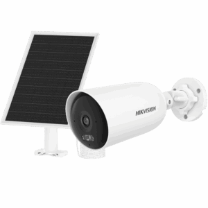 Kit Solar IP All in One / AOV / Bala IP 4 Megapixel / Lente 2.8 mm / Panel Solar + Batería de Respaldo de Litio (9000 mAh) / Conexión 4G / Audio de Dos Vías / IP65 / Micro SD