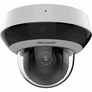 Mini Domo PTZ IP 4 Megapixel / 4X Zoom / Micrófono y Bocina Integrada / ACUSENSE / H.265+ / 20 mts IR EXIR / WDR / PoE / IK10 / IP66 / DarkFighter /  / Micro SD