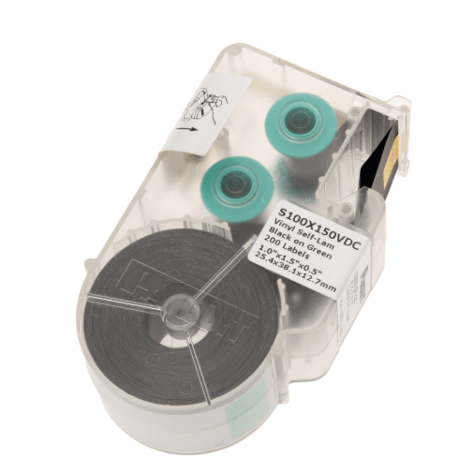 Casete de Etiqueta Auto-laminada para cableado de redes de cobre, fibra óptica o eléctrico, 200 etiquetas