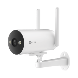 Cámara Bala / 4G / Resolución 3 Megapixel (2K) / Visión Nocturna en Color / AI Detección de Humanos y Vehículos / Defensa Activa con Sirena y Luz Estroboscópica / IP67