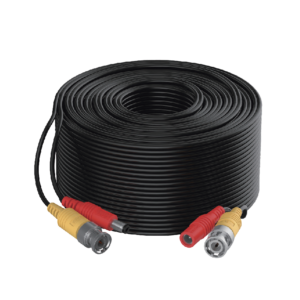 Cable Coaxial Siames (Mini RG59) + Alimentaci�n / 10 Metros (32.81 Pies) de Distancia / CCA / Soporta 1080p (2 Megapixel) hasta 4K (8 Megapixel) / Uso Interior y Exterior