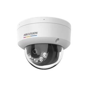 [ColorVu 3.0 + MD 3.0] Domo IP 6 Megapixel / Lente 2.8 mm / 30 mts IR + 30 mts Luz Blanca / Micrófono Integrado / Motion Detection 3.0 / Exterior IP67 / IK08 / dWDR / PoE / Micro SD