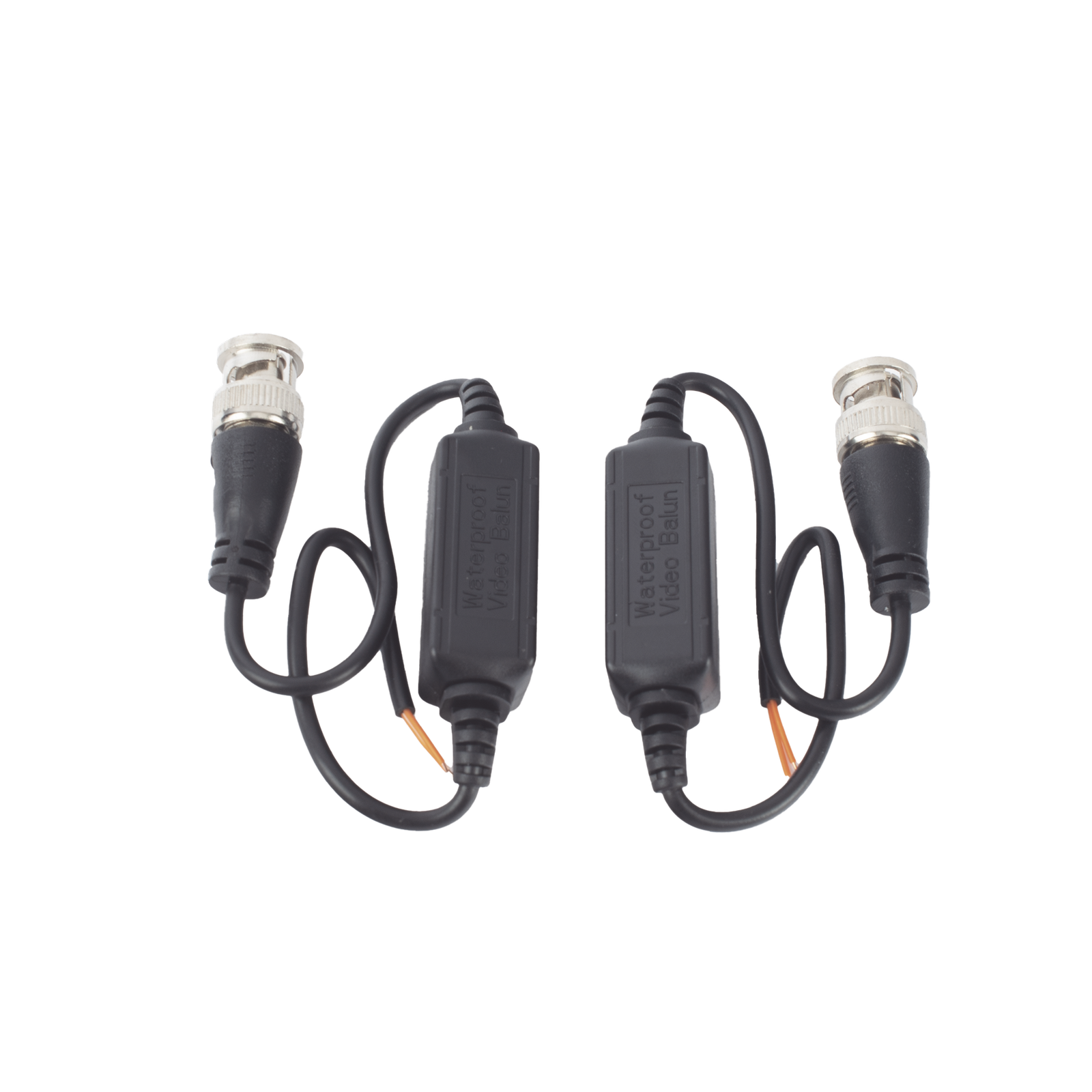 Kit de Transceptores (Baluns) para EXTERIOR TurboHD Hasta 4K HD-TVI / HD-CVI / AHD / CVBS / COAXITRON / AUDIO POR COAXITRON / Menu OSD / CONECTORES 100% COBRE / Con Cable RF Blindado. Distancia de hasta 200 m en 4K. Calidad PREMIUM