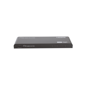 Splitter HDMI 4K de 1 Entrada a 8 Salidas (Simultaneas) | Soporta 4K×2K | Ajuste de resoluciones EDID | HDR | HDMI 2.0 |  HDCP 2.2 | Permite mezclar pantallas en 4K y 1080P
